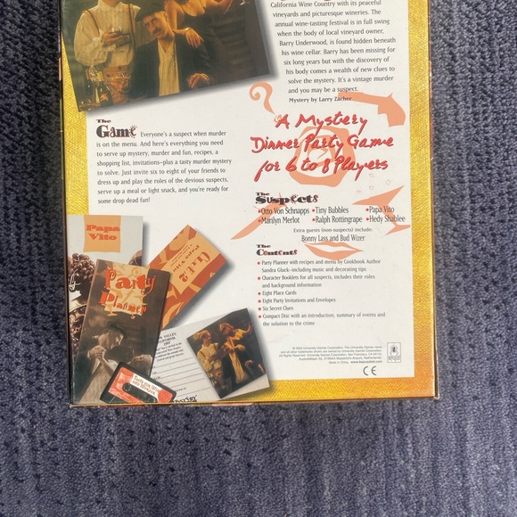 ⭐️University Games⭐️Murder Mystery Party game for 6-8 players - Picture 2 of 10